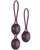 L'amourose Black Diamonds Mya Beads Pro Kegel Ball Set Plum