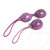 L'amourose Black Diamonds Mya Beads Pro Kegel Ball Set Plum