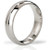 Mystim His Ringness The Earl Polished Stainless Steel Cock Ring 48mm