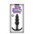 NS Novelties Jelly Rancher Ripple T-Plug Black