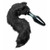 Frisky Midnight Fox Glass Butt Plug with Tail