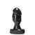 OXBALLS Honcho 1 Small Silicone Butt Plug Tar Black