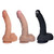 Curve Novelties Home Grown Cock 9 inch Realistic Dong with Suction Cup Midnight