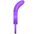 Pipedream Fantasy C-Ringz Silicone Twin Teazer Vibrating Rabbit Ring Purple