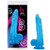 Blush Novelties b yours Sweet N' Hard 3 8.5 inch Realistic Dong with Suction Cup Blue