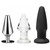 Master Series Intro to Toy Materials 3-Piece Anal Plug Kit