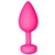Buy the G-Plug GPlug Large 6-function Rechargeable Vibrating Silicone Butt Plug in Neon Rose Pink - FT London Fun Toys Gvibe