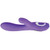 NU Sensuelle Femme Luxe Rolling Ball Rechargeable Rabbit Vibrator Purple