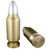 Ballistic Metal 50 Caliber Bullet Billet Aluminum Butt Plug