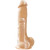 Buy the Colours Pleasures 8 inch Realistic Silicone Dildo with Suction Cup in White Vanilla Flesh - NS Novelties