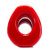 Buy the Tunnel 4 XL Extra Large Pig-hole Hollow Silicone Butt Plug Fuck in Blood Red - Blue Ox Designs OxBalls