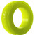 OXBALLS Pig-Ring Silicone Cock Ring Flourescent Yellow