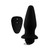 Buy the Invader 10-function Remote Control Rechargeable Vibrating Silicone Butt Plug AKA H2H Channel Surfer - XR Brands Trinity Vibes