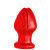 OXBALLS Rosebud I Spec-U-Plug Silicone Butt Plug Red