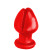 OXBALLS Rosebud I Spec-U-Plug Silicone Butt Plug Red