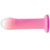 Tantus The Duchess Non-Realistic Dual Density O2 Silicone Dildo with 3-speed Bullet Vibe Candy Pink