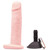 Tantus Alan Vibrating Dual Density O2 Silicone Dong Kit Cream