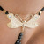 Sylvie Monthule Women's Gold Dragonfly Hematite Beaded G-String with Crystals