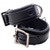 Strict Leather Luxury Black Locking Leather Wrist Cuffs