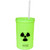 Kheper Games Glow-in-the-Dark Toxic Waste Barrel Cup 23 oz