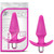 Blush Novelties Luxe Discover Silicone 10-function Vibrating Anal Plug Fuchsia