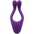 Doc Johnson Tryst Multi Erogenous Zone Silicone Triple Motor 7-function Rechargeable Massager Purple