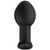 Fun Factory B Ball Uno Motion Activated Silicone Butt Plug Black & Grey