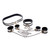 Buy the Bound In Chains Locking Stainless Steel Restraint Set - XR Brands Master Series