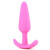Buy the Mood Naughty Extra Large Silicone Butt Plug in Pink anal buttplug - Doc Johnson USA made