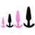 Buy the Mood Naughty Extra Large Silicone Butt Plug in Pink anal buttplug - Doc Johnson USA made