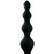 Buy the Earth Quaker 12-Mode Rechargeable Silicone Beaded Anal Vibe Just Black - VeDO Toys