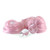 Crystal Delights Crystal Minx Baby Pink Faux Pony Tail Clear Butt Plug