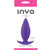 NS Novelties Inya Spade Silicone Anal Plug Medium Purple