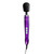 Buy the Diecast Purple Plug-In Vibrating Wand Massager - Doxy