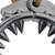 Master Series Impaler Locking Stainless Steel CBT Ring with Spikes