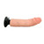 King Cock Vibrating 9 inch Realistic Dual Density Dong with Removable Suction Cup Flesh