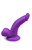 Blush Novelties Ruse Magic Stick Realistic Silicone Dong with Suction Cup Purple