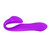 Lovers’ Dream 8-function Rechargeable Silicone Couples Vibrator Vivid Purple