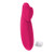 Lovers’ Dream 8-function Rechargeable Silicone Couples Vibrator Hot Pink