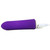 Buy the bam 10-function Rechargeable Silicone Bullet Vibrator in Into You Indigo - VeDO Toys