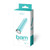 Buy the bam 10-function Rechargeable Silicone Bullet Vibrator in Tease Me Turquoise - VeDO Toys