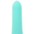 Buy the bam 10-function Rechargeable Silicone Bullet Vibrator in Tease Me Turquoise - VeDO Toys