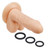Cloud 9 Pro Sensual Series 6 inch Silicone Pro Realistic Dong with Suction Cup Flesh