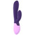 Rianne S Xena Warming 10-function Rechargeable Silicone Rabbit Vibe Purple & Lilac