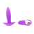 Buy the Mini Plug 15-Function Remote Control Rechargeable Vibrating Butt Plug Purple - Novel Creations NU Sensuelle