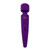 Rianne S Essentials Bella 10-function Rechargeable Mini Body Wand Massager Deep Purple