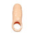 Buy the 7.5 Inch Open Tip Realistic Penis Enhancer & Extension Sleeve with Ball Ring in Vanilla Flesh add cock width girth - XR Brands Size Matters