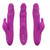 Buy Vortex Series Booster Rabbit 7-function Rotating Realistic Silicone Rechargeable Dual Stimulating Vibrator Purple - Femme Funn