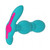 Buy Funn Plug Ultra Bullet Powered 20-function Rechargeable Butt Plug Turquoise Hot Pink - FemmeFunn Nalone