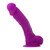 Buy ColourSoft 8 inch Soft Silicone Realistic Dildo Purple - NS Novelties